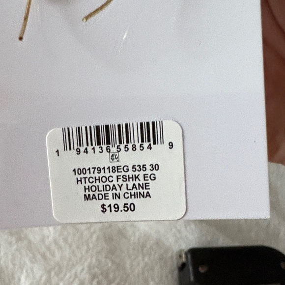 Festive Mug Earrings - Brown and Gold - Picture 4 of 4